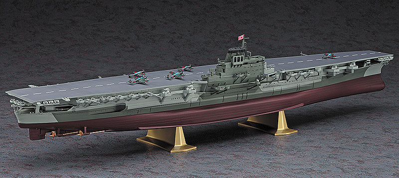 画像: ハセガワ 1/450 日本海軍航空母艦 信濃【プラモデル】