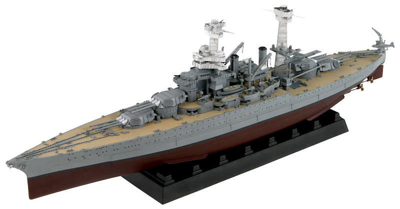 画像: ピットロード 1/700 米海軍 戦艦 BB-43 テネシー 1941【プラモデル】 