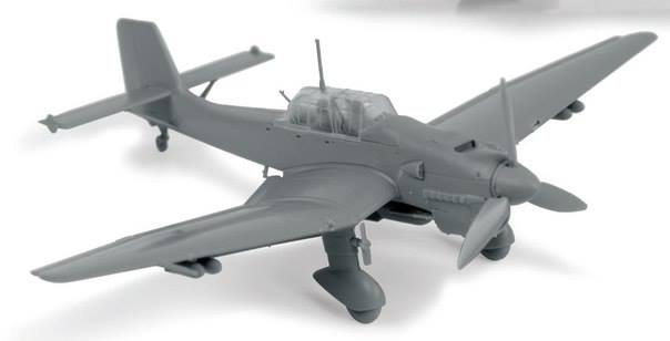 画像: ズベズタ 1/72 ユンカースJu87B-2スツーカ  【プラモデル】