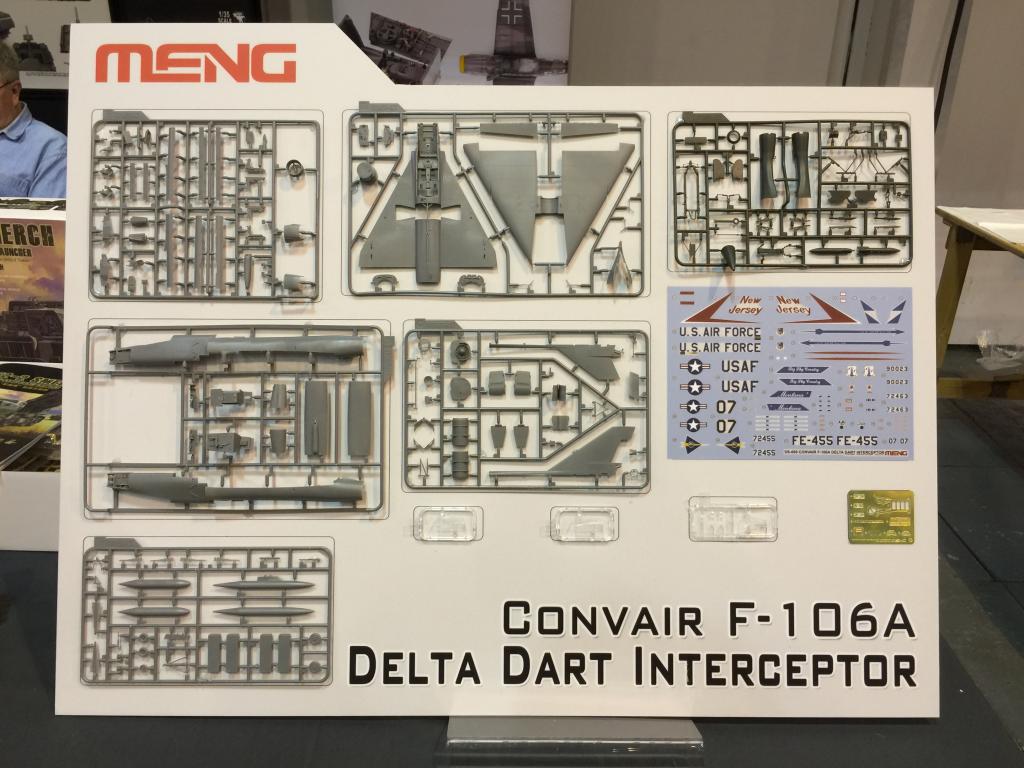 画像: モンモデル 1/72 コンペア F-106A デルタダート要撃機 【プラモデル】