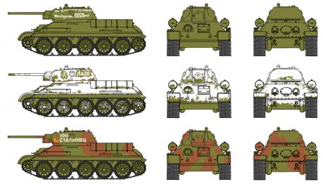 画像: イタレリ 1/72 ソビエト T-34/76戦車 1942年型【プラモデル】