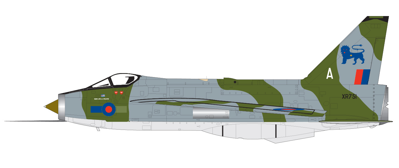 画像: エアフィックス 1/48 E.E.ライトニングF.1/F.1A/F.2/F.3【プラモデル】