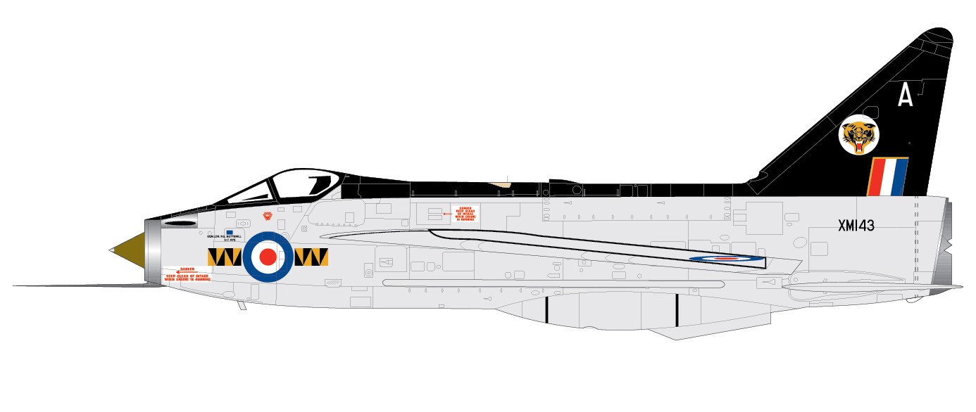 画像: エアフィックス 1/48 E.E.ライトニングF.1/F.1A/F.2/F.3【プラモデル】