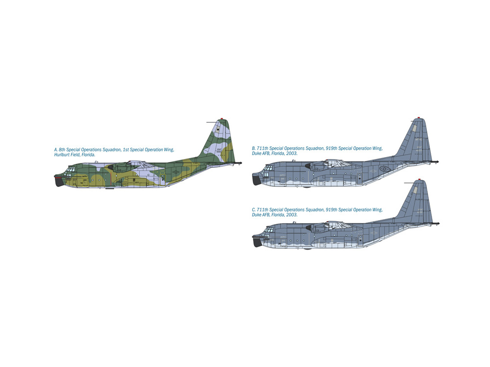 画像: イタレリ 1/72 MC-130E ハーキュリーズ コンバットタロンI【プラモデル】