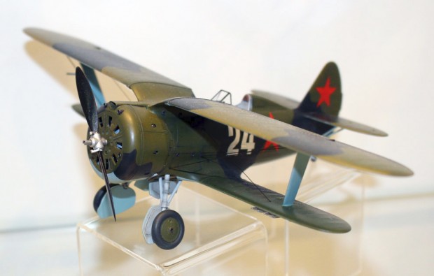 画像: ICM 1/48 ポリカルポフ I-153チャイカ 【プラモデル】