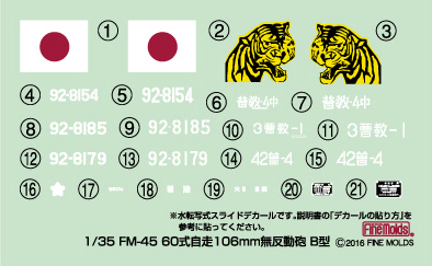 画像: ファインモールド 1/35 陸上自衛隊 60式自走106mm無反動砲 B型【プラモデル】