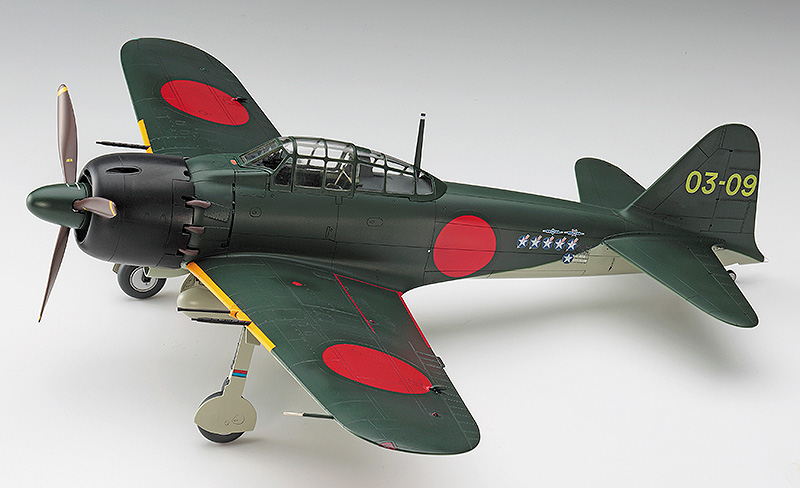 画像: ハセガワ 1/32 三菱 A6M5c 零式艦上戦闘機 52型丙(完全リニューアル)【プラモデル】