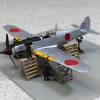 画像: アオシマ 1/72 三式戦飛燕II型改 角型風防【プラモデル】