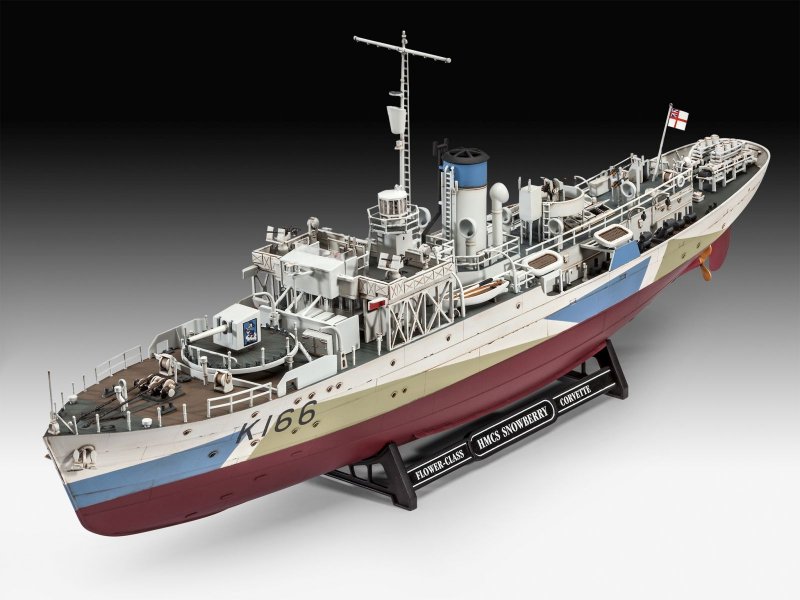 レベル 1/144 フラワー級コルベット HMCS スノーベリー-