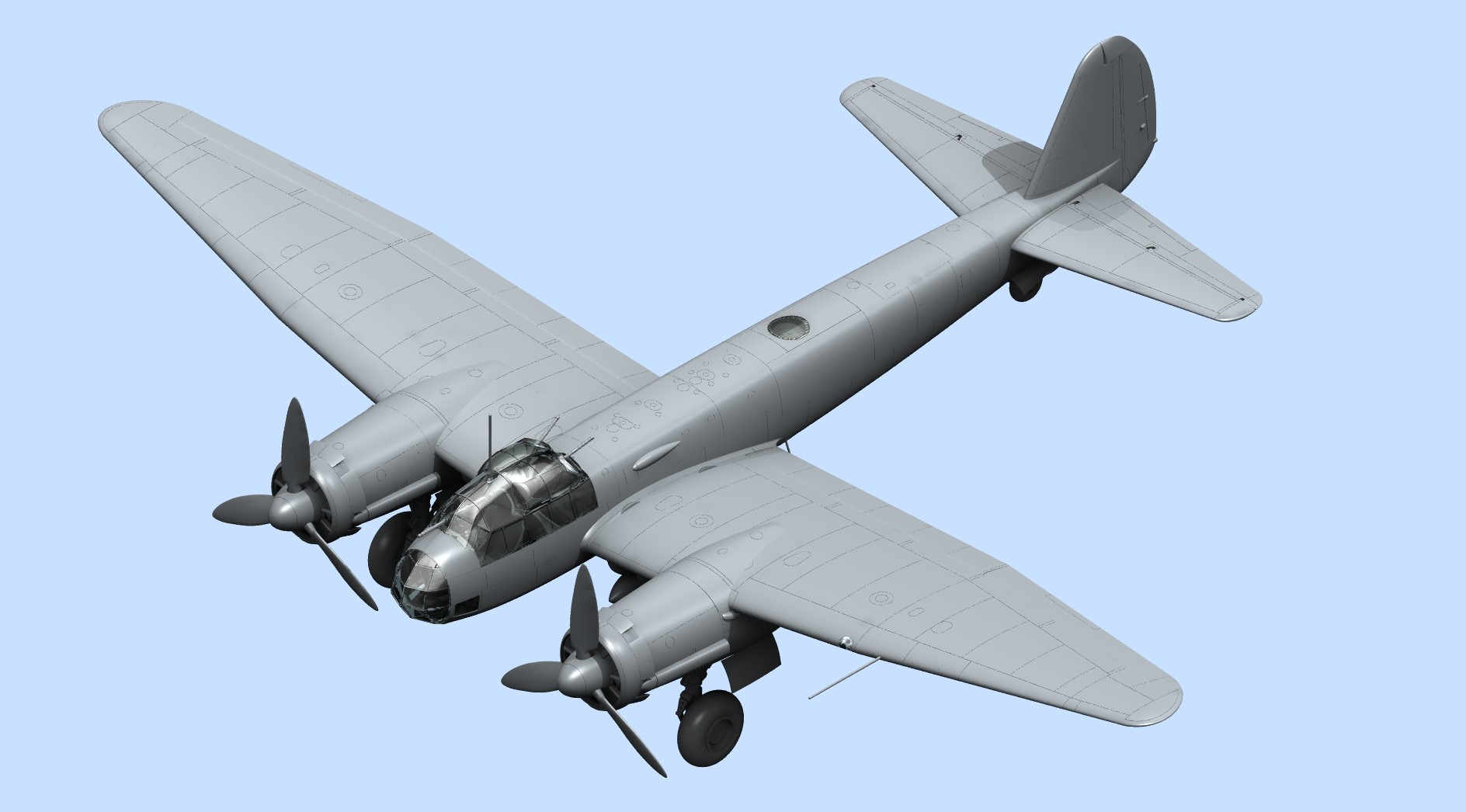 画像: ICM 1/48 ユンカースJu88A-4【プラモデル】