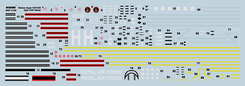 画像: ローデン 1/144 英ビッカーズ・スーパーVC10-Ｋ３空中給油機【プラモデル】 