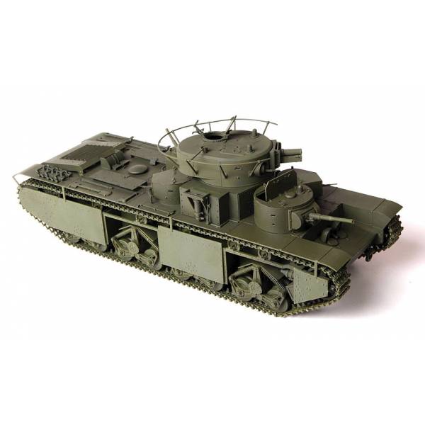 画像: ズベズタ 1/35 T-35 ソビエト多砲塔重戦車【プラモデル】