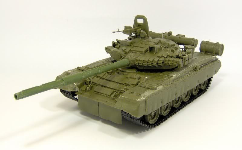 画像: ズベズタ 1/35 ロシア陸軍 T-80BV 【プラモデル】