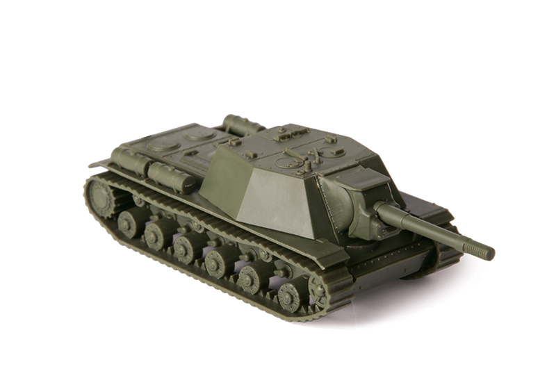 画像: ズベズタ 1/100 ソビエト軍 Su-152重自走砲【プラモデル】