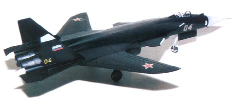 画像: ズベズタ 1/72 ロシアS-47(Su-37)ベルクート戦闘機【プラモデル】