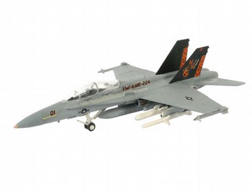 画像: ドイツレベル 1/144 F/A-18Dホーネット"ワイルドウィーズル"【プラモデル】