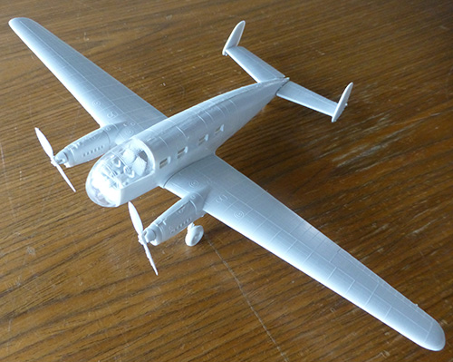 画像: セマー 1/72 独・ジーベルＳｉ204D/E双発輸送機・ドイツ空軍【プラモデル】