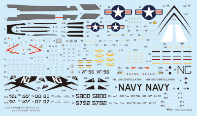 画像: 童友社  凄! 1/72 アメリカ海軍 F-4JファントムII "ショータイム100"【プラモデル】  