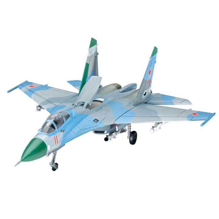 画像: ドイツレベル 1/144 スホーイ Su-27フランカー【プラモデル】