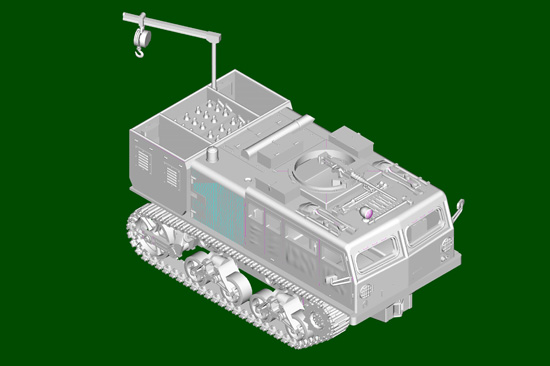 画像: ホビーボス 1/72 M4ハイスピード・トラクター（155mm/8インチ/240mm用）【プラモデル】 