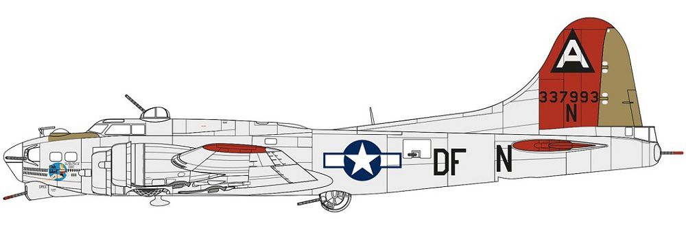 画像: エアフィックス 1/72 ボーイング B-17G フライングフォートレス【プラモデル】