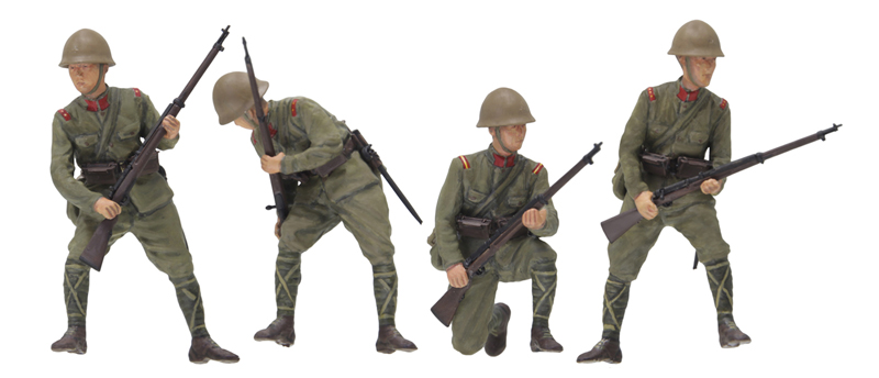 画像: ファインモールド 1/35 帝国陸軍歩兵 [関東軍1939] 【プラモデル】