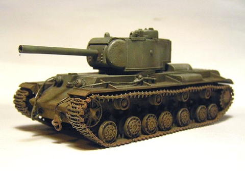 画像: PSTモデル 1/72 露・KV-220/85”ロシアンタイガー”超重戦車【プラモデル】