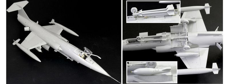 銀座(送料込) 1/32 ITALERI イタレリ F-104A/C スターファーター 米空軍 アメリカ