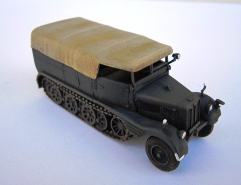 画像: FTF 1/72 独・3トンハーフトラックSd.kfz.11【プラモデル】