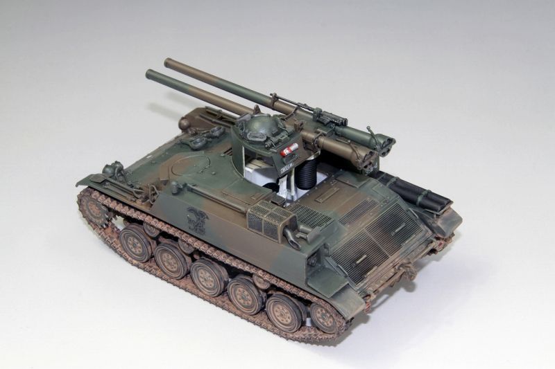 画像: ファインモールド 1/35 陸上自衛隊 60式自走106mm無反動砲 C型【プラモデル】