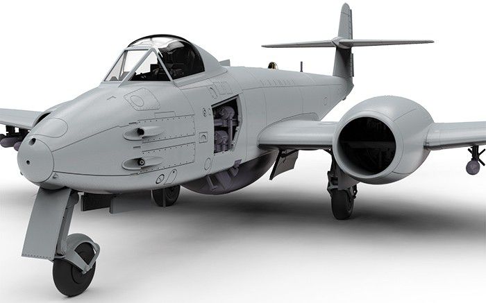 画像: エアフィックス 1/48 グロスター ミーティア F.8 朝鮮戦争【プラモデル】 
