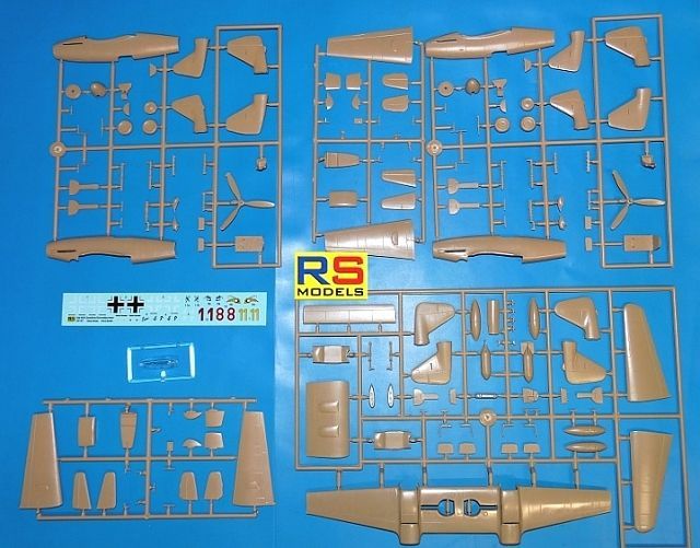 画像: RSモデル 1/72 メッサーシュミット Me609 ツェルステラー【プラモデル】