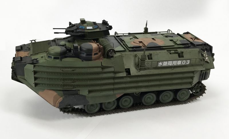 画像: 童友社 1/35 AAV7 A1 RAM/RS"陸上自衛隊水陸両用車"【プラモデル】