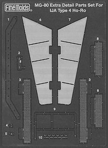 画像1: ファインモールド 1/35 四式自走砲用エッチングパーツ【プラモデル】