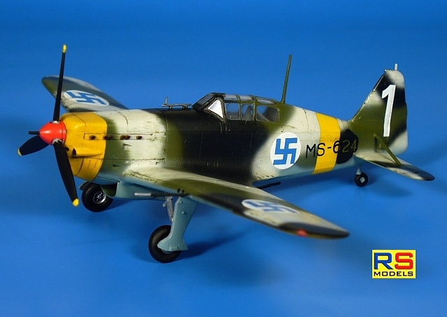 画像: RSモデル 1/72 モラーヌ ソルニエMS.410"フィンランド空軍"【プラモデル】