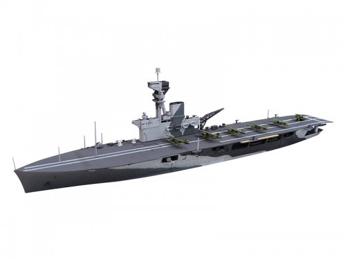 画像: アオシマ 1/700 英国海軍航空母艦 HMSハーミーズ インド洋セイロン沖海戦【プラモデル】