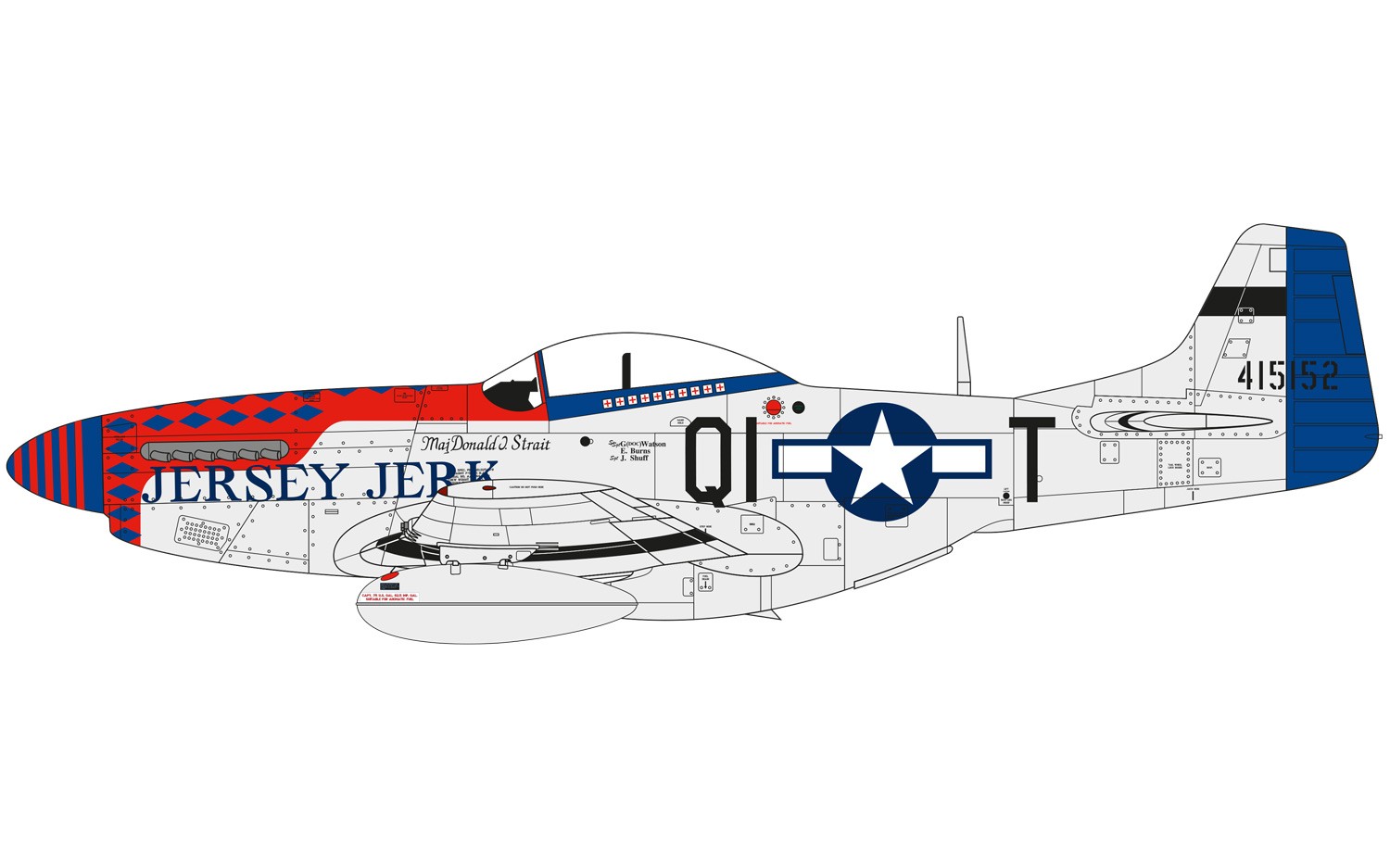 画像: エアフィックス 1/48 ノースアメリカン P-51D マスタング【プラモデル】