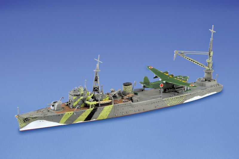 画像: アオシマ 1/700 日本海軍 水上機母艦 秋津洲【プラモデル】