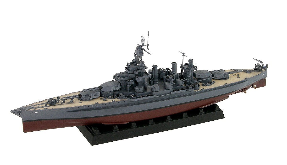 画像: ピットロード 1/700 アメリカ海軍 戦艦 BB-46 メリーランド 1945【プラモデル】