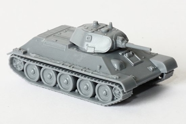 画像: ズベズダ 1/100 ソビエト中戦車 T-34/76 1940年型【プラモデル】 