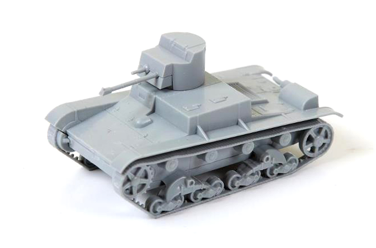 画像: ズベズタ 1/100 ソビエトＴ－２６(OT-26)火炎放射軽戦車【プラモデル】