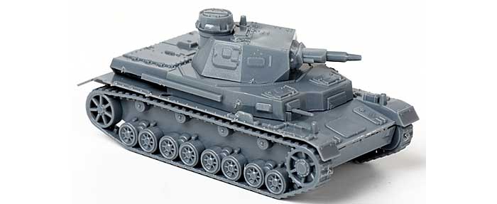 画像: ズベズダ 1/100 ドイツ IV号戦車 D型【プラモデル】 