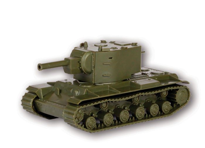 画像: ズベズダ 1/100 ソビエト重戦車 KV-2【プラモデル】