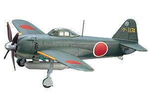 画像: アオシマ 1/72 帝国海軍 川西 紫電 11型乙 Ver.2【プラモデル】