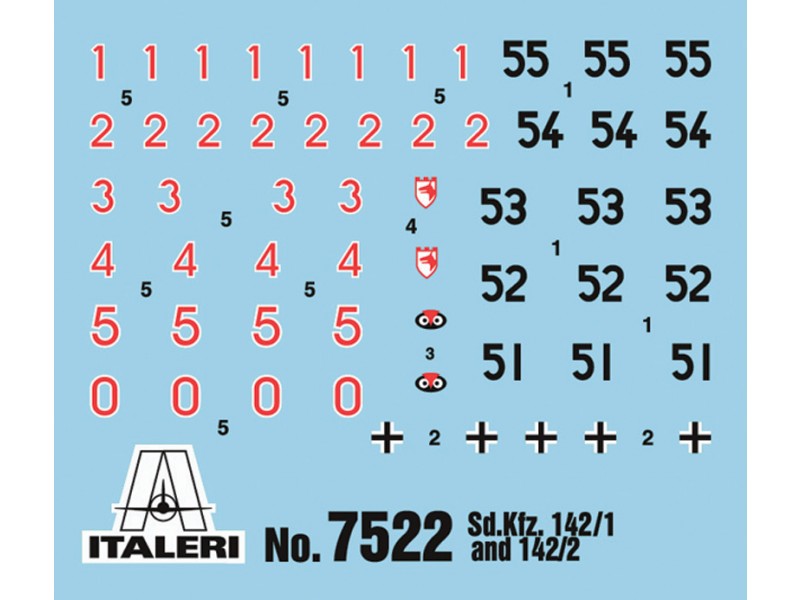 画像: イタレリ 1/72 ドイツ III号突撃砲F型(Sd.Kfz142/1)/10.5cm突撃榴弾砲42(Sd.Kfz.142/2)【プラモデル】