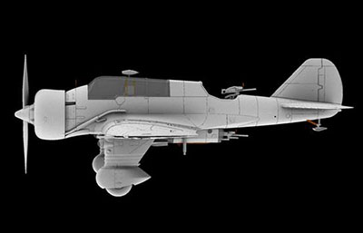 画像: IBGモデル 1/72 ポーランド単発軽爆撃機PZL23Bカラシュ後期型【プラモデル】
