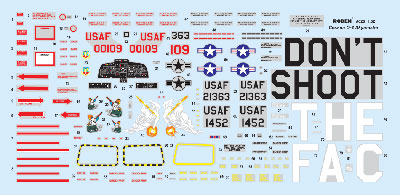 画像: ローデン 1/32 米・O-2スカイマスター双発連絡ＣＯＩＮ機【プラモデル】