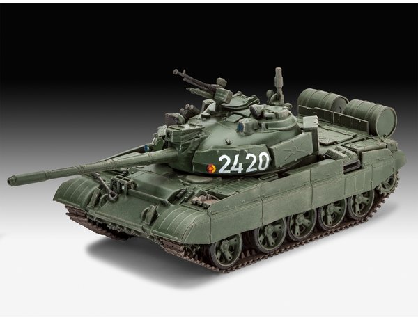 画像: ドイツレベル 1/72 ソビエト戦車 T-55AM/T-55AM2B【プラモデル】