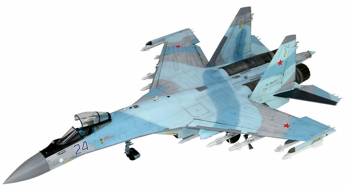 画像: グレートウォールホビー 1/48 ロシア海軍 Su-35S フランカーE (初回版)【プラモデル】