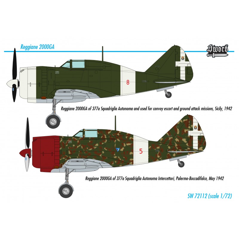 画像: スウォード 1/72 レジアーネ Re.2000GA ファルコ【プラモデル】